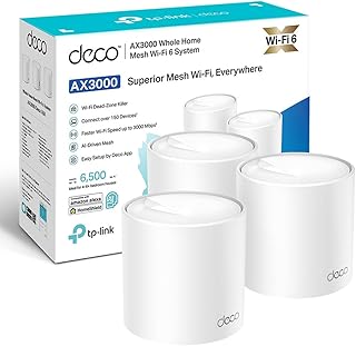 TP-Link Deco X55 Sistema Mesh WiFi 6 Doble Banda AX3000 K…