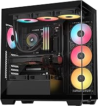 PC CORSAIR 3500X RS-R ARGB Semitorre Blanco 3 Ventiladore…