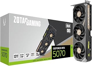 ZOTAC GAMING GeForce RTX 5070 SOLID OC 12GB GDDR7 Reflex…