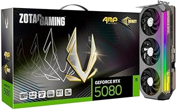ZOTAC GAMING GeForce RTX 5080 SOLID CORE OC 16GB GDDR7 Re…