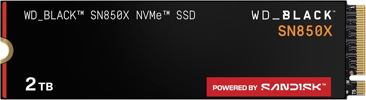 WD Black SN850X NVMe SSD