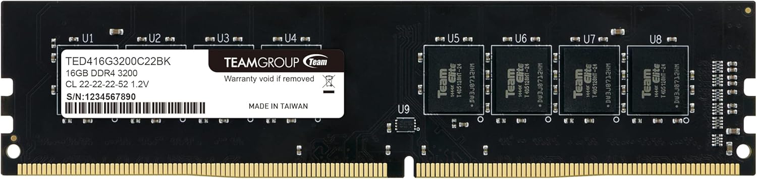 Forgeon Cyclone PLUS V2 DDR4 3200 MHz 16GB 2x8GB CL16 Negra
