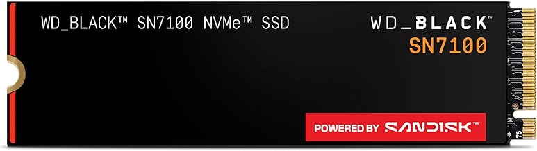 WD BLACK SN7100 2TB Disco SSD 7250MB/s NVMe PCIe 4.0 M.2…