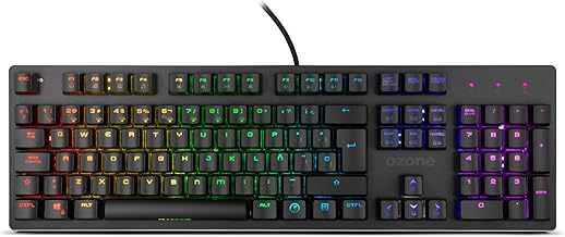 Ozone Alliance Teclado Gaming Retroiluminado