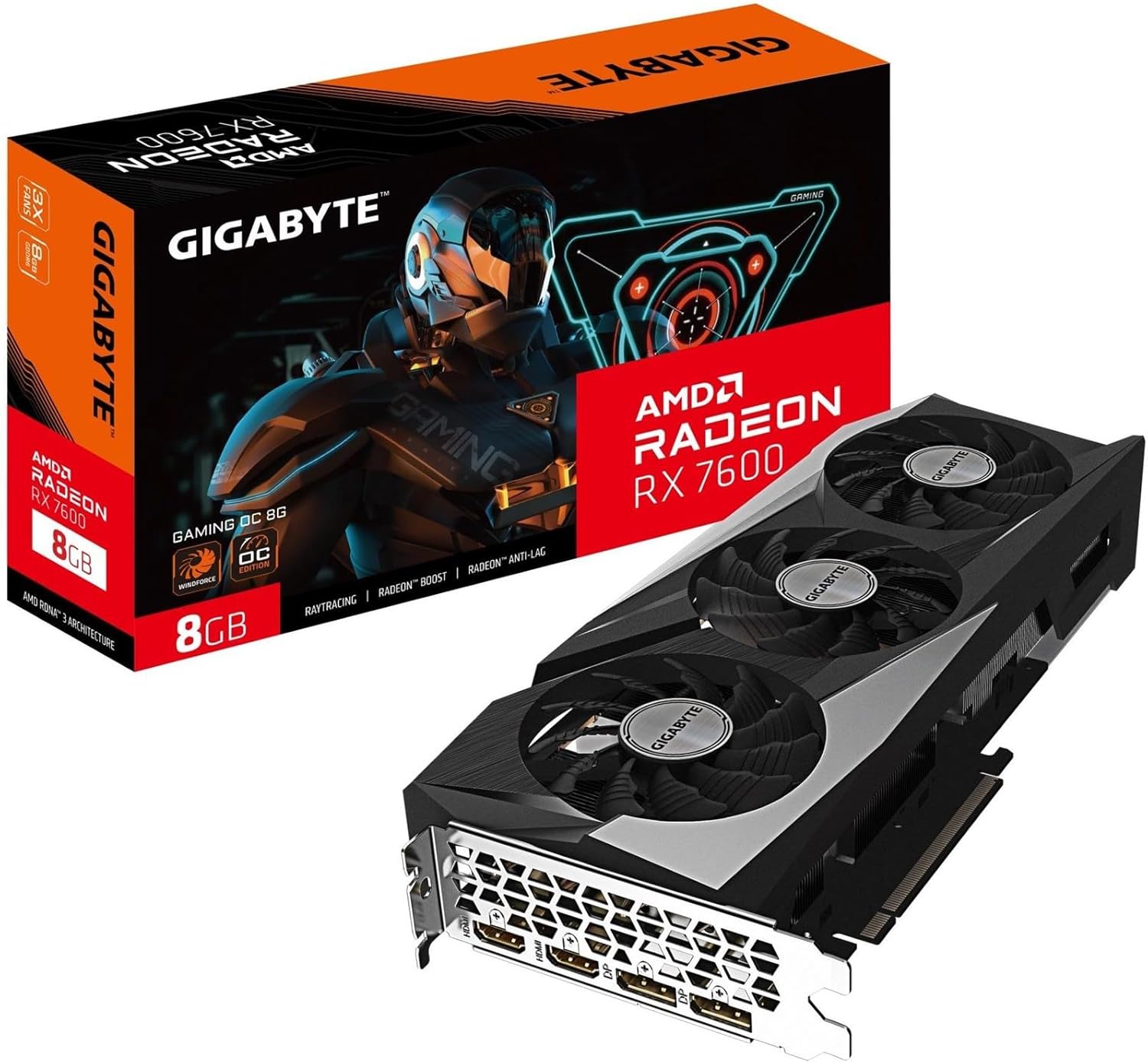 Gigabyte RX 7600 Gaming OC