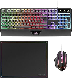 Tempest Calamity Combo 3 en 1 Gaming Teclado + Ratón + Al…