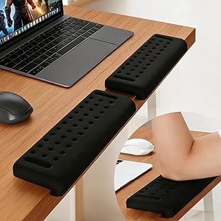 Tempest UltraSoft Reposamuñecas para Teclado Negro