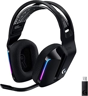 Logitech G435 LIGHTSPEED Auriculares Gaming Inalámbricos…