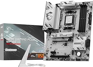 MSI B850 ATX AM5 PRO B850-S WIFI6E PCIe 5.0 DDR5 M.2 Dual…
