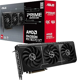 ASUS PRIME AMD Radeon RX 9070 XT OC 16GB GDDR6 FSR 4